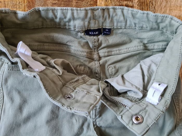 Pantalon slim 8 ans jeans kaki - photo numéro 2