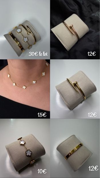 Bijoux acier inoxydable 