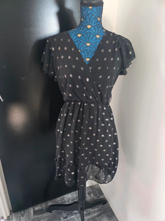 Robe noir et doré