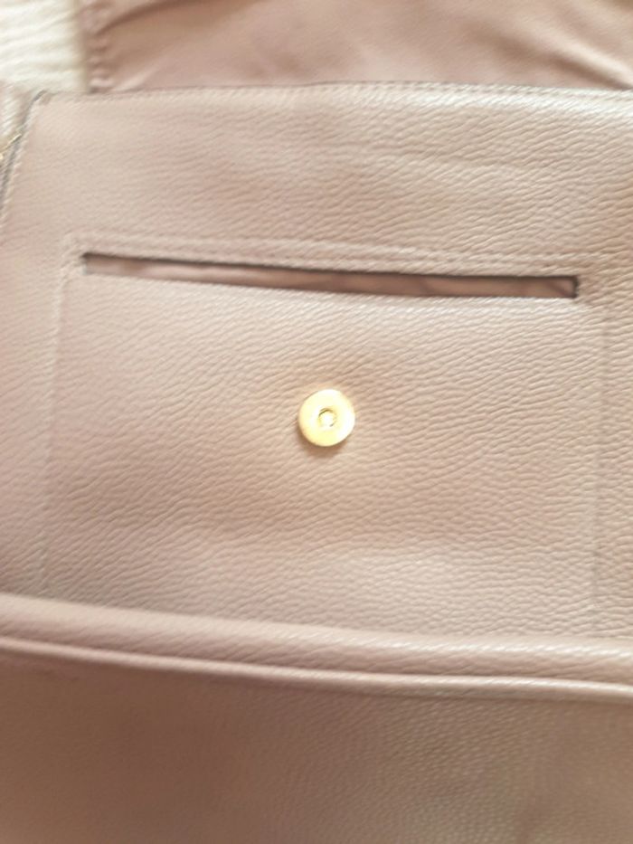 Sac a dos synthétique cuir rose poudré neuf - photo numéro 6