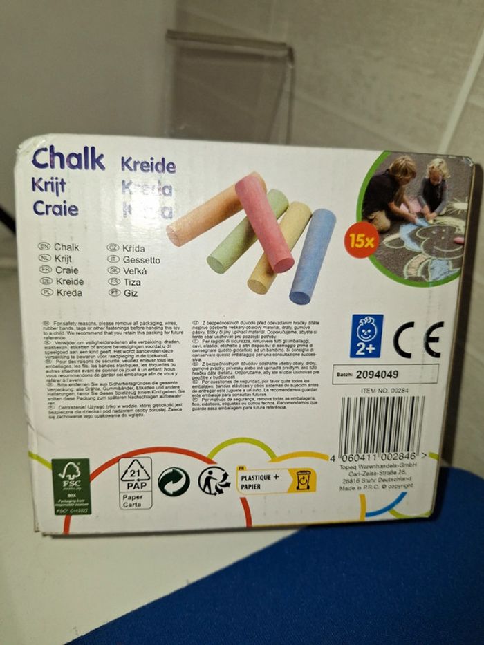 Craie de trottoir - photo numéro 2