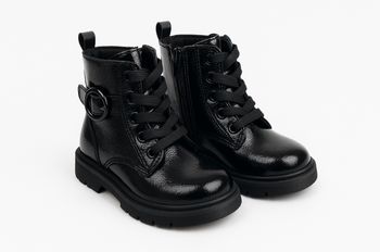 Bottines vernies noires fille – Taille 26