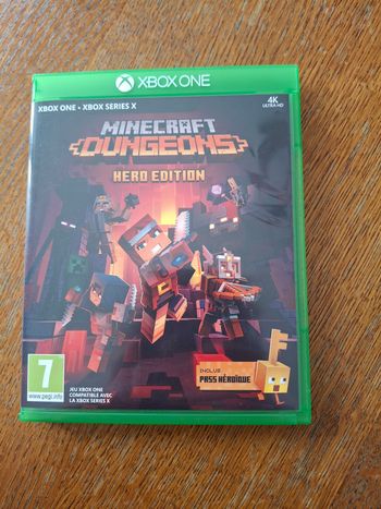 Jeu xbox one minecraft dungeons hero edition