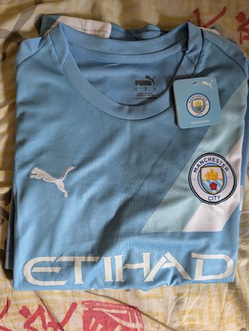 Maillot Manchester City home 25/26 neuf taille M