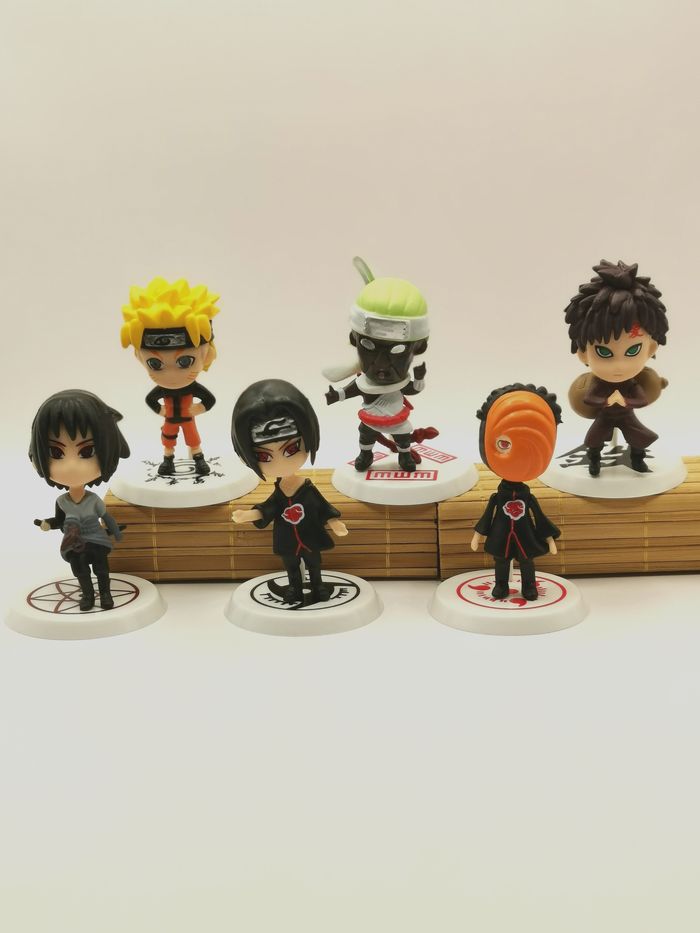 Lot De 6 Figurines Naruto