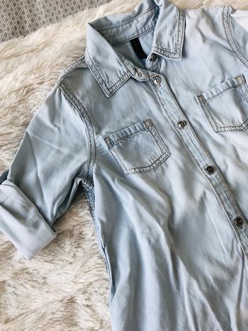 Chemise en jean Benetton