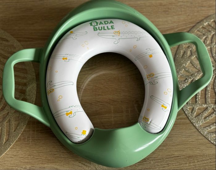 Réducteur de toilette confort avec poignées - photo numéro 2