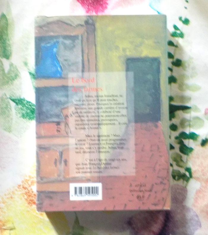 LE BORD DES LARMES de Jean-François DENIAU Ed. Arléa - photo numéro 3