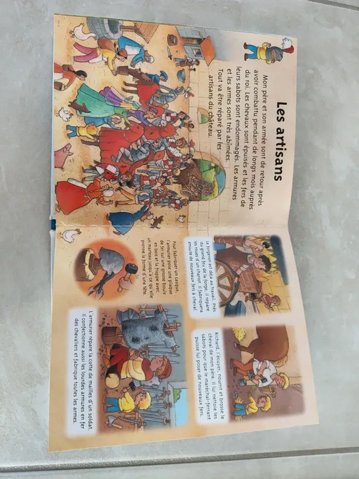 Livre Au temps des chevaliers - photo numéro 6
