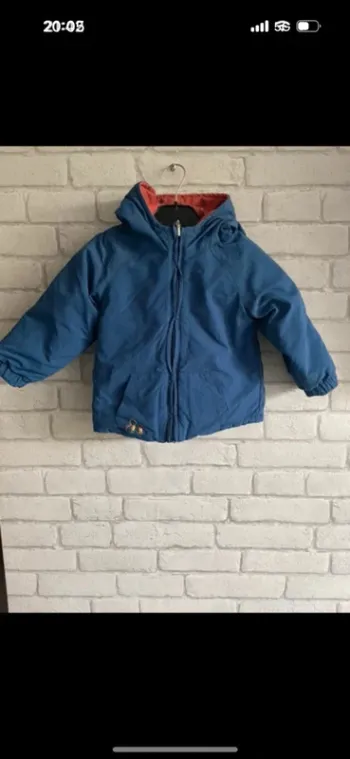 Manteau reversible  Sergent Major taille 24 mois