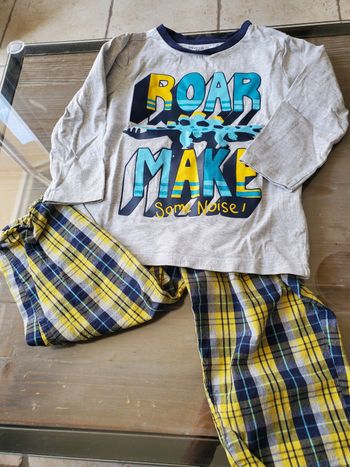 Pyjama 2 pièces léger 4 ans Dpam