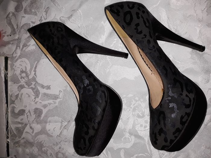 Faby27800 Chaussures escarpins "Belle Women"  Imprimé Animal Noir et gris Pointure 39 - photo numéro 5