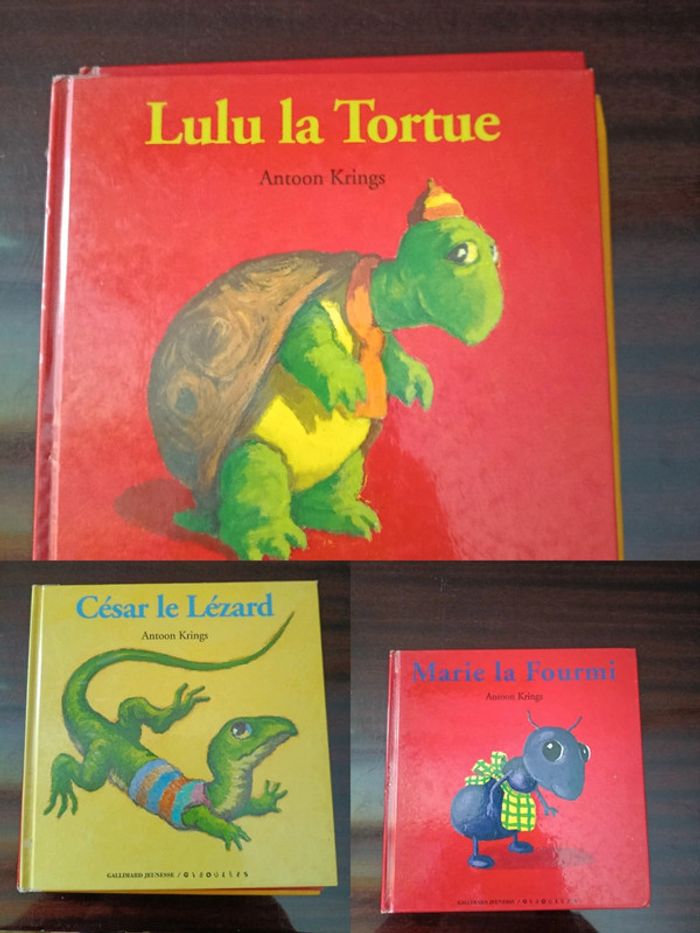 Marie la Fourmi et 2 autres livres