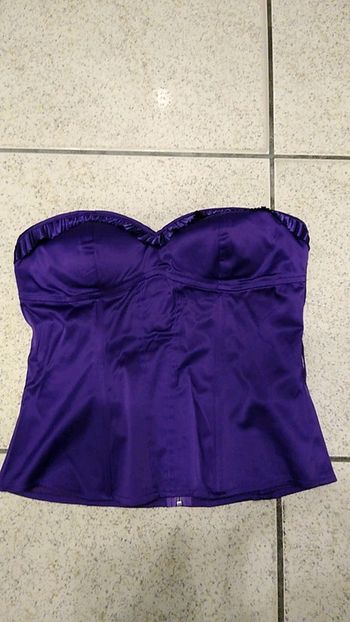 Bustier mauve Jennifer VIP taille l