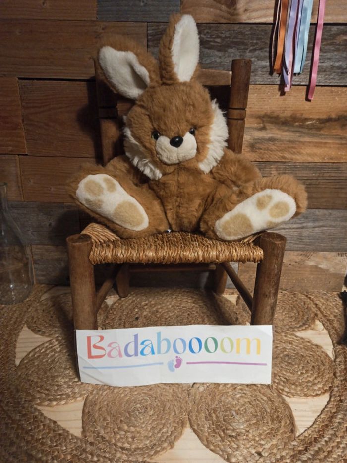 peluche lapin Ajena vintage tbe - photo numéro 5