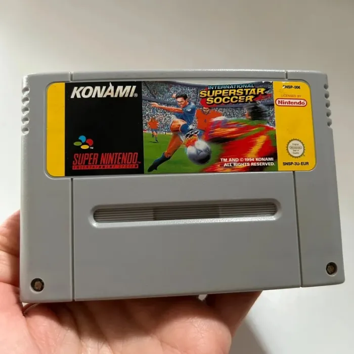 Jeu super nintendo superstar soccert - photo numéro 3