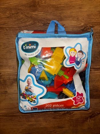 Sac de blocs - 202 à pièces à assembler neuf 