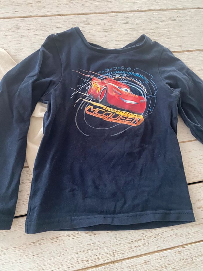 Polo t-shirt manche longue tricot de peau Disney Cars - photo numéro 2