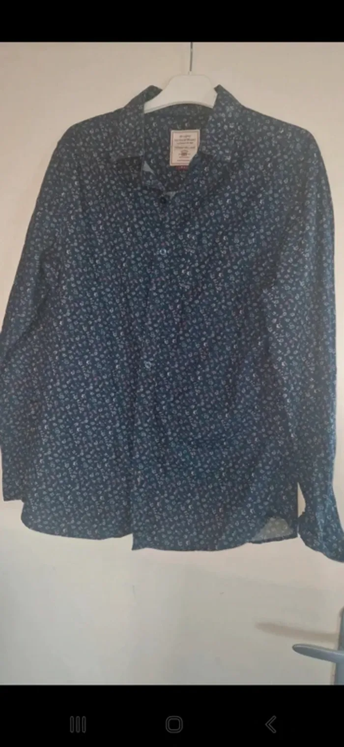 Chemise homme s motif fleur manche longue - photo numéro 5