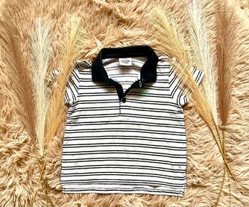 Polo marinière manches courtes