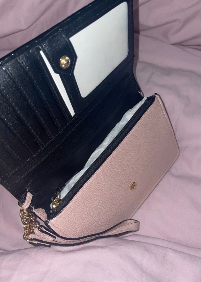 Pochette portefeuille matelassé rose - Victoria Secret