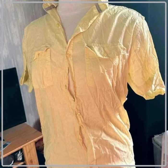 Chemise homme manche courte taille s/36