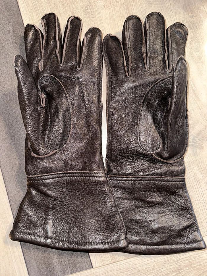 Gant en cuir de moto mixte - photo numéro 2