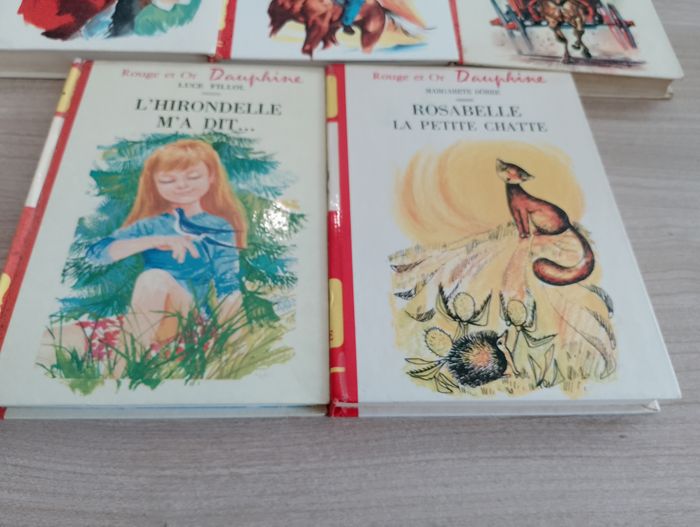 Lot de 5 livre, collection "rouge et or Dauphine"(1) - photo numéro 3