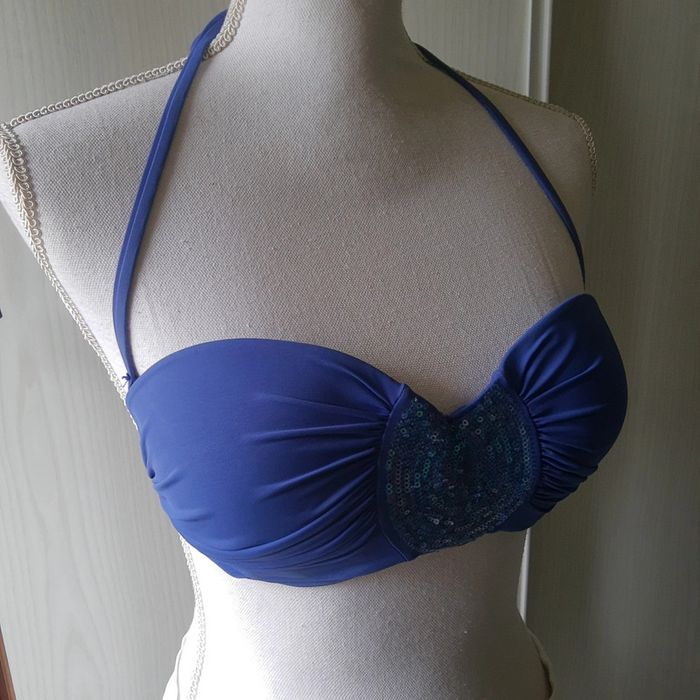 Maillot de bain bleu roi ampliforme Rouge-Gorge 90c - photo numéro 7