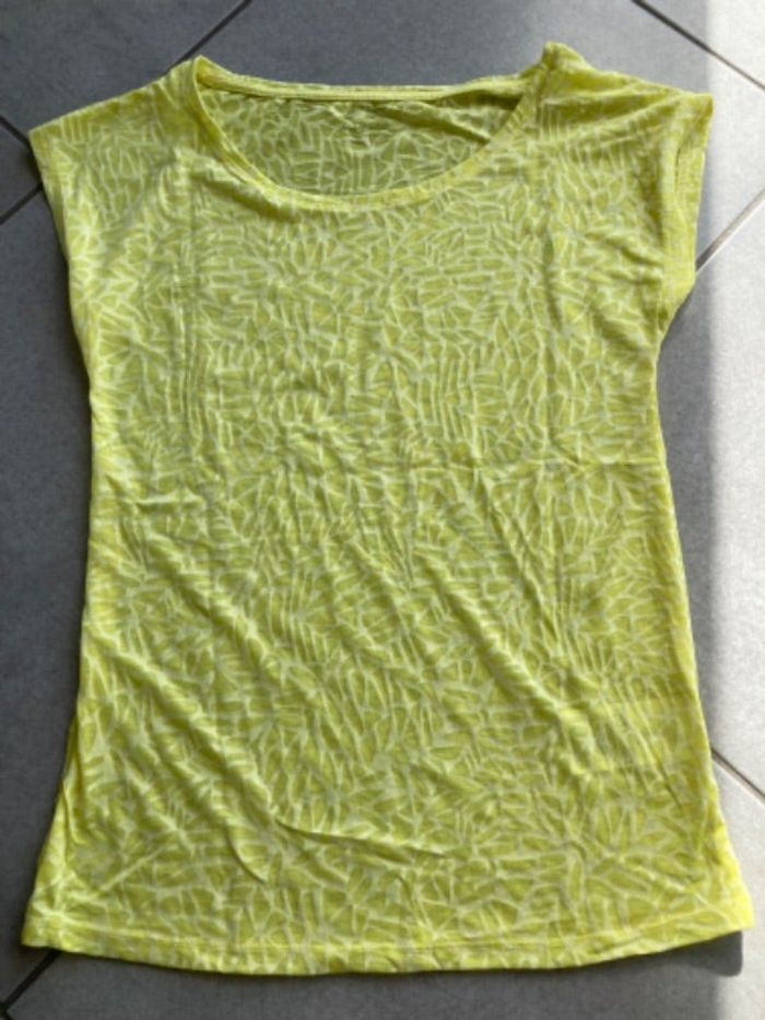 T shirt MC jaune T1