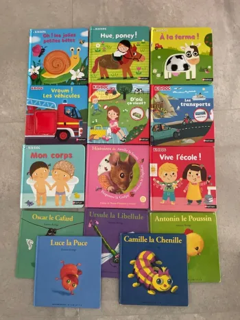 Lot de 8 kididoc + 6 drôles petites histoires pour les tout petits enfants bébé