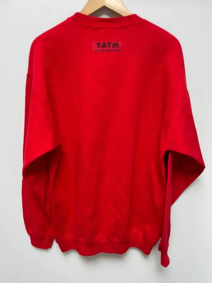 Made in USA 🇺🇸 Varsity Crewneck College of Textiles Mens Large - photo numéro 4
