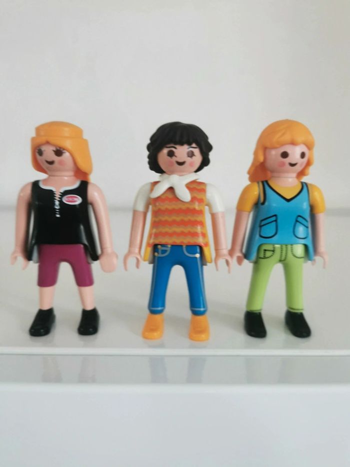 Playmobil lot personnage divers femme