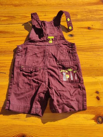 Salopette short