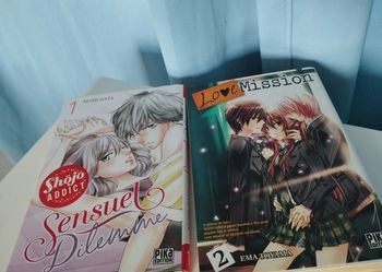 Lot de 2 mangas shojo