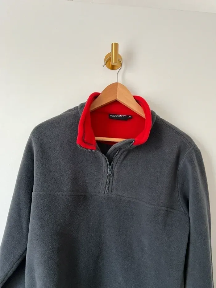 Polaire grise garçon 14 ans Wanabee comme neuve - photo numéro 3