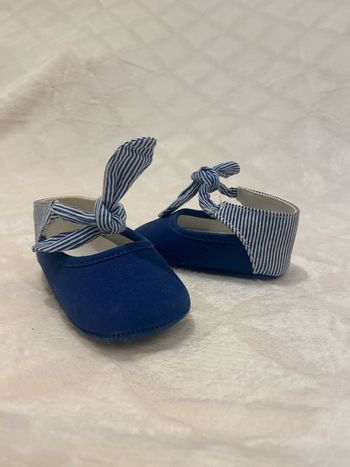 Ballerines bébé bleues