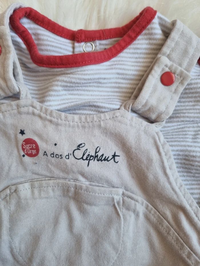 Ensemble 6mois éléphant - photo numéro 3