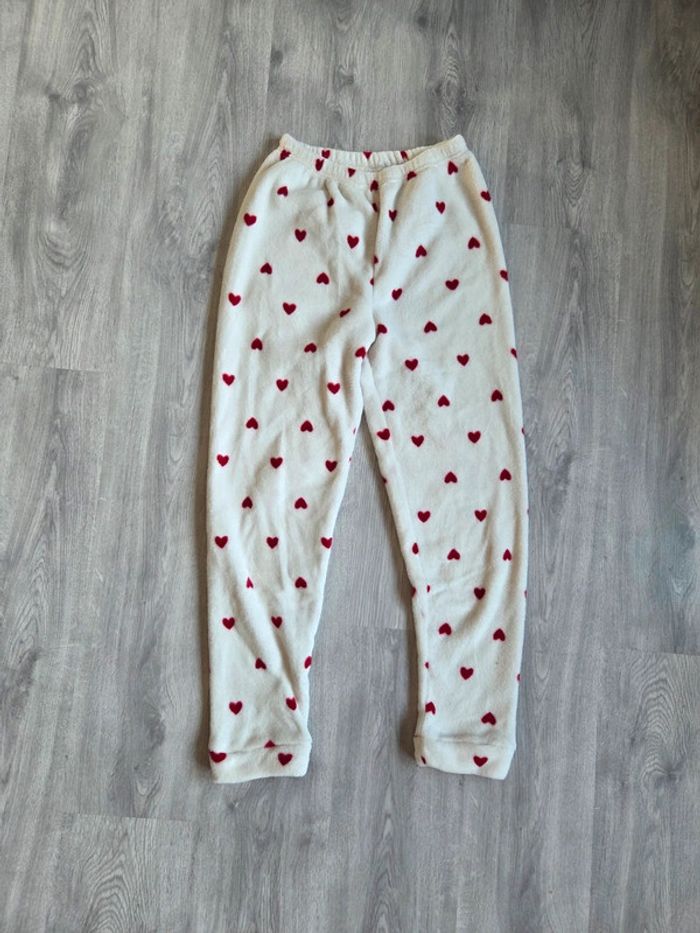 Pyjama chaud vovo à coeurs rouges - taille s - photo numéro 7
