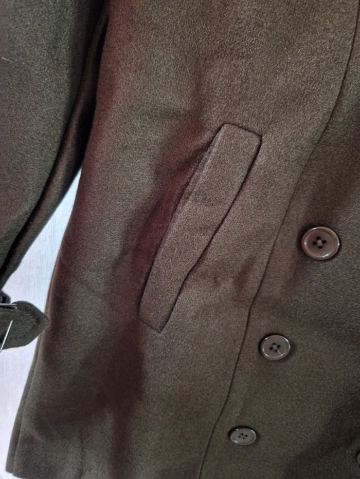 Magnifique manteau femme Kaki Neuf T M - photo numéro 2
