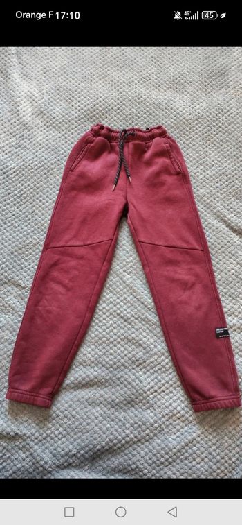 Jogging chaud molletonné fille Kiabi 7 ans