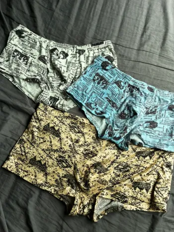 Petit caleçon style pyjama
