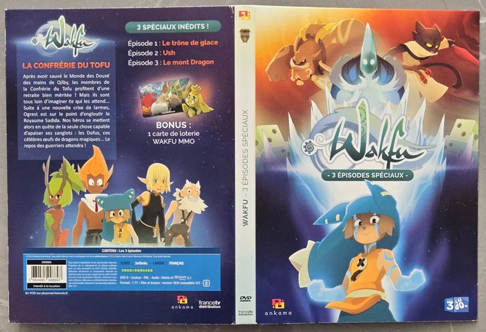 Wakfu 3 Épisodes très Spéciaux (Sans le Bonus) Dvd d'occasion en très bon état - photo numéro 5