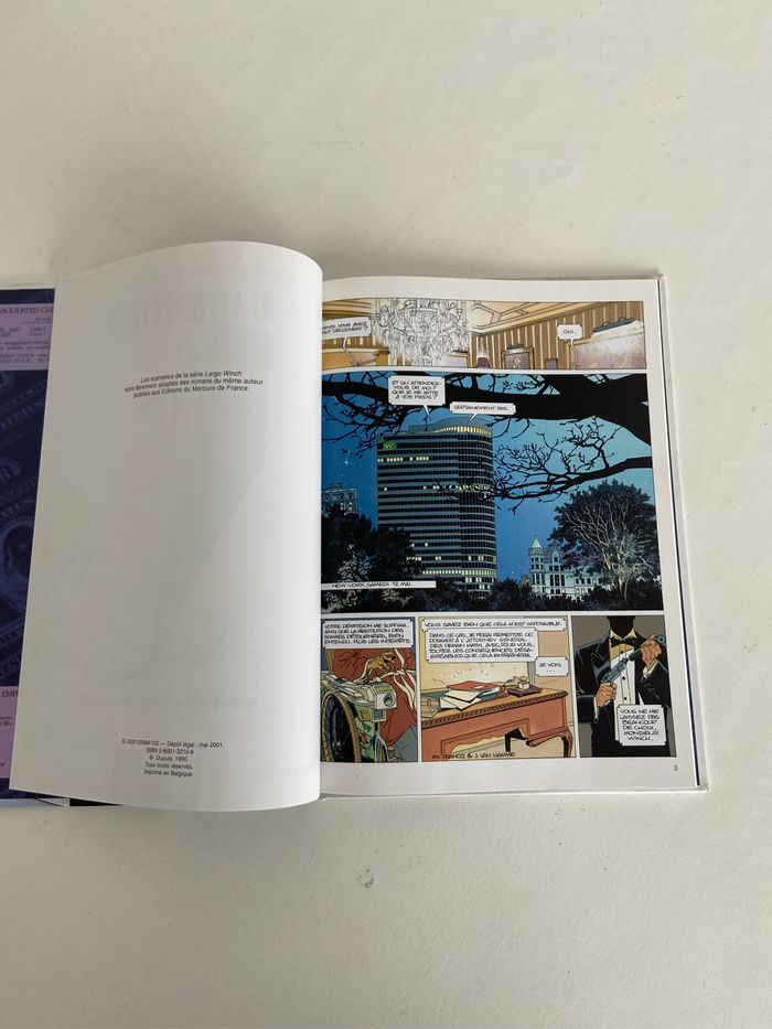 BD Largo Winch Tome 1 - L'Héritier - photo numéro 7