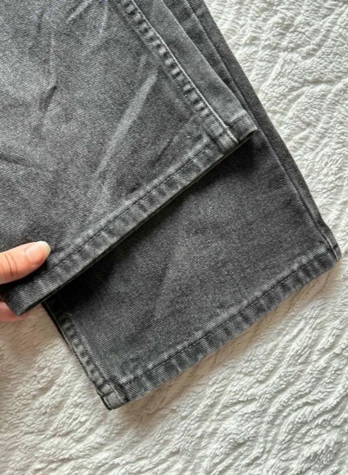 Jean Levi’s 619 regular straight droit taille haute gris anthracite 80/90s vintage Canada W36 XL/46 - photo numéro 4