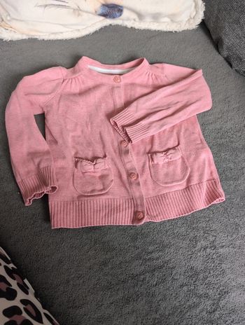 Gilet fille 9/12 mois