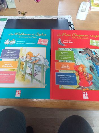 Lot deux livres et Cd