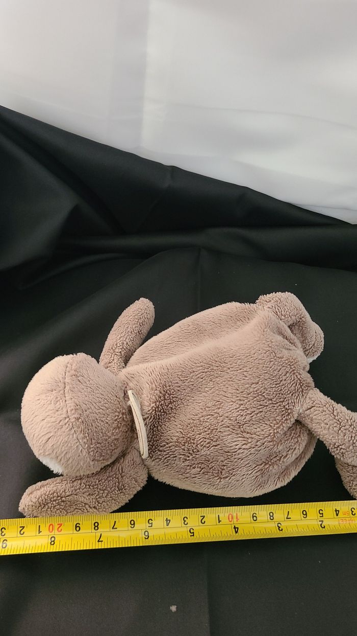 Doudou hippopotame marron ROLAND GARROS doudou et compagnie - photo numéro 2