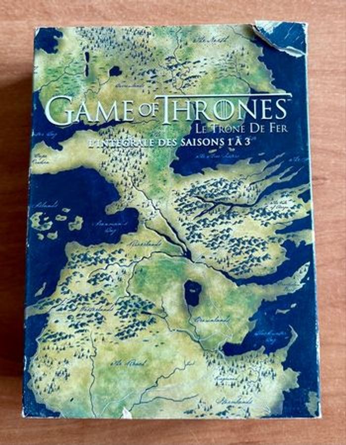 Coffret dvd « Game of Thrones »