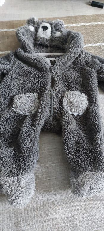 Combinaison chaude pilou pilou